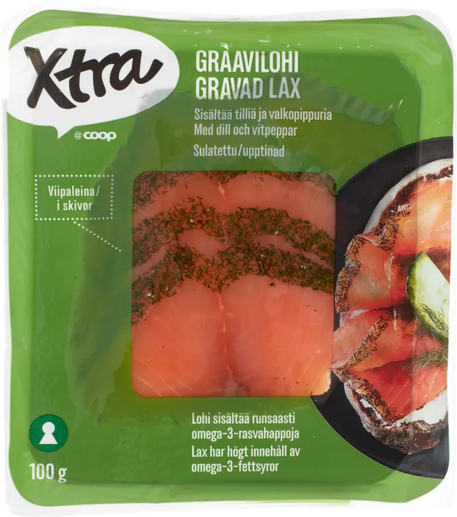 Xtra graavilohiviipaleet 100 g