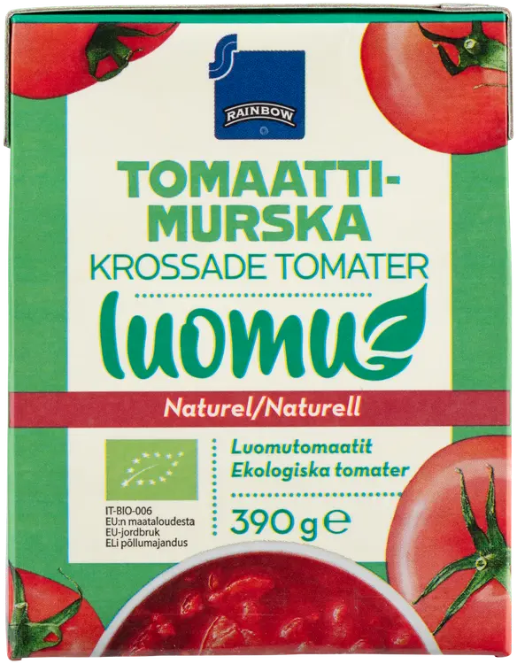 Rainbow tomaattimurska luomu 390 g