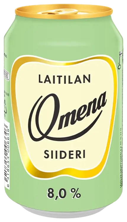 Laitilan Omenasiideri 8,0% 0,33L siideri