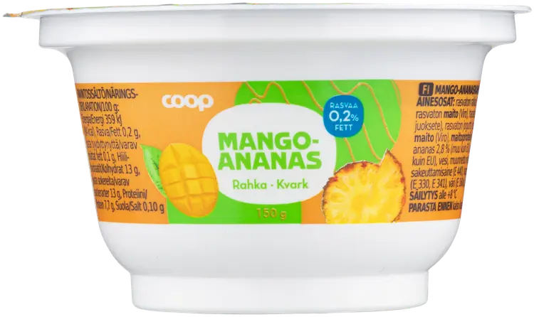 Coop mango-ananasrahka 0,2 % 150 g