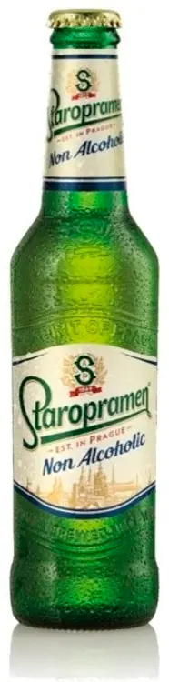 Staropramen alkoholiton lager olut pullo 0,33 L