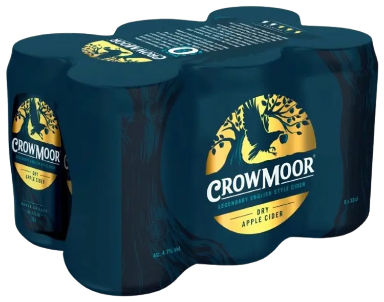 Crowmoor Dry Apple omenasiideri 33 cl tlk 6-pack