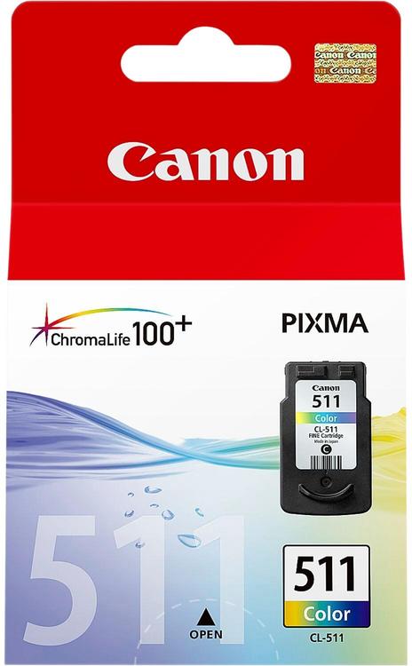 Canon CL-511 mustepatruuna moniväri