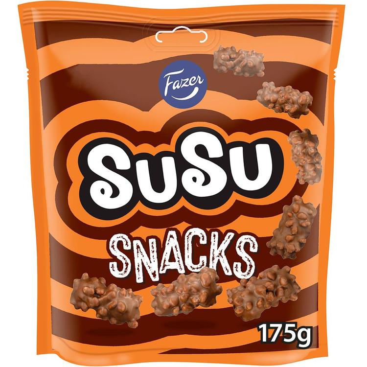 Fazer Susu Snacks suklaa karkkipussi 175g