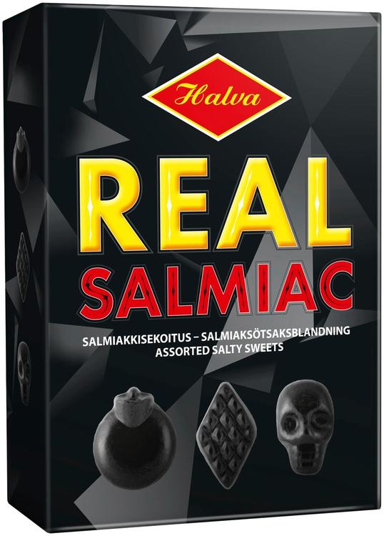 Halva Real Salmiac 230 g