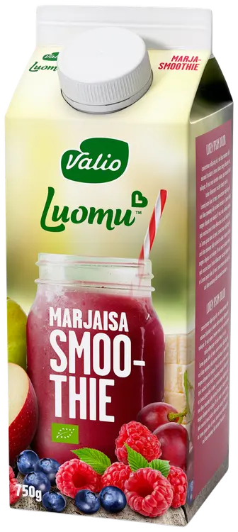 Valio Luomu™ smoothie 0,75 l marjaisa