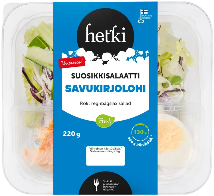 Fresh Hetki Suosikkisalaatti Savukirjolohi 220g