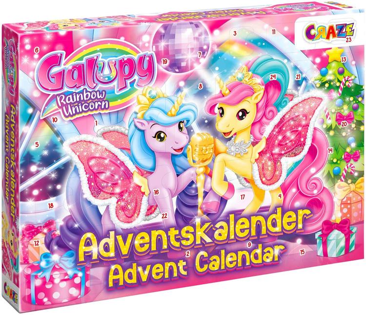 Advendikalender galupy rainbow unicorn