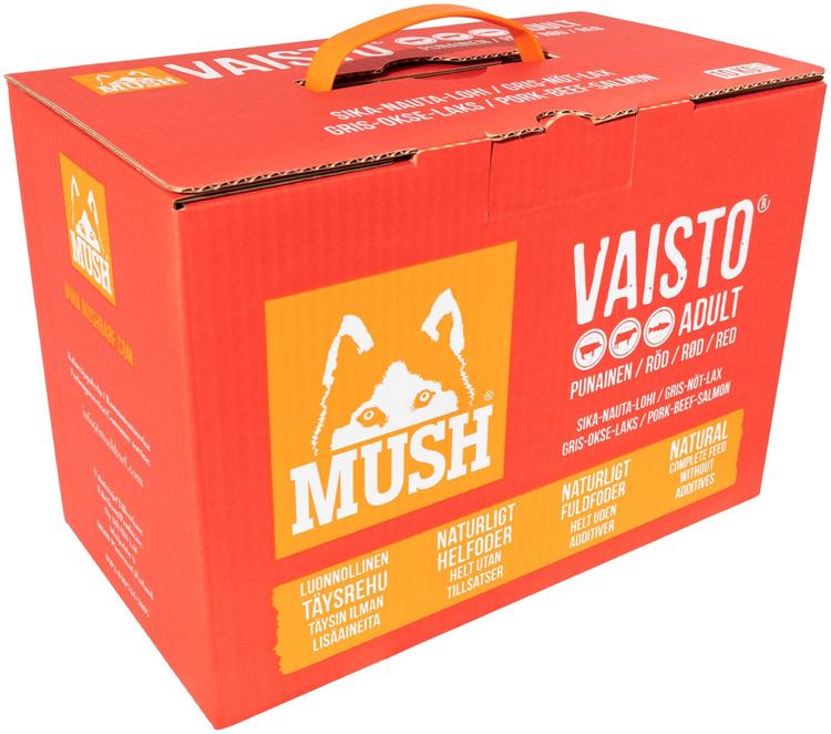 Mush Vaisto punainen sika-nauta-lohi 10kg