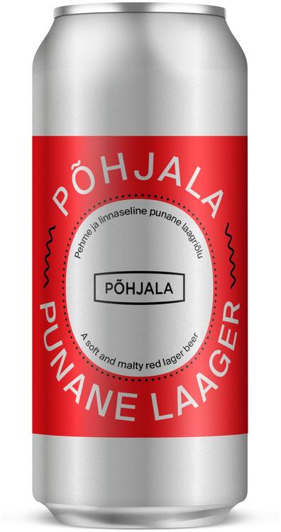 Põhjala Punane laager õlu 4,9%vol 440ml