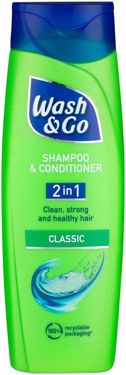 Wash&Go 2in1 Classic Shampoo 180ml