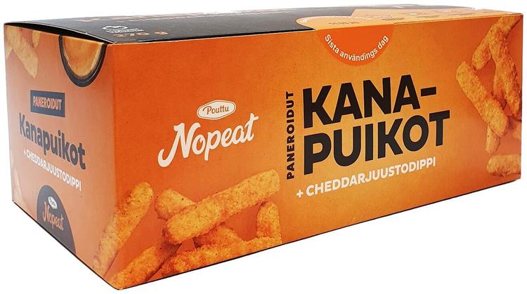 Pouttu kanapuikko + cheddarjuustodippi 270g