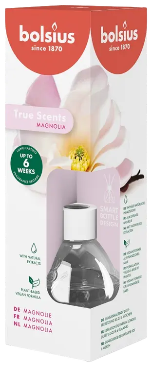 Bolsius True Scents – huonetuoksu – Magnolia - 60 ml