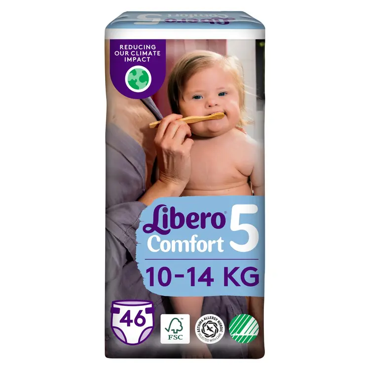 LIBERO Comfort teippivaippa koko 5, 46 kpl, 10-14 kg