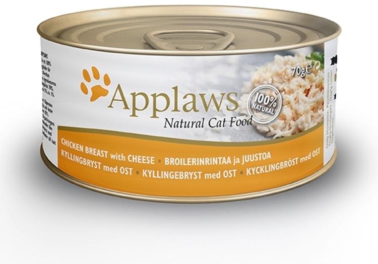 Applaws kissa kananrinta&juusto 70g purkki