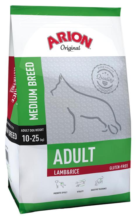 Arion Original Adult Medium Lammas&riisi 12 kg