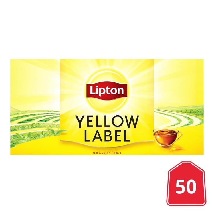 Lipton 50ps/100g Yellow Label musta tee