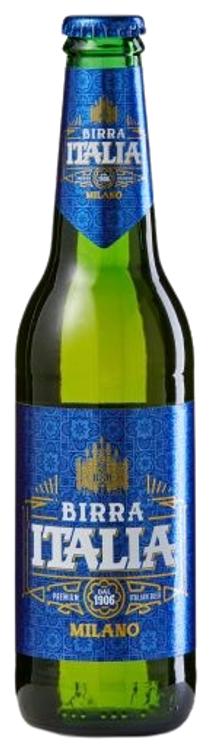Birra Italia Premium Lager beer 4,6% 0,33 l