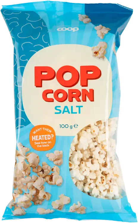 Coop suolattu popcorn 100 g