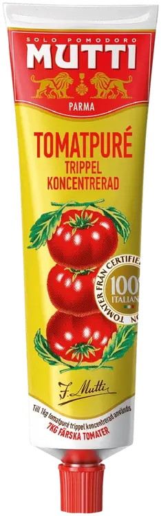 Mutti triplakonsentroitu tomaattipyree 185g