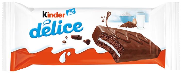 Kinder Delice kakaobatoon piimakreemitäidisega 39 g