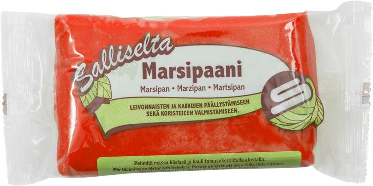 Salliselta Marsipaani punainen 250g