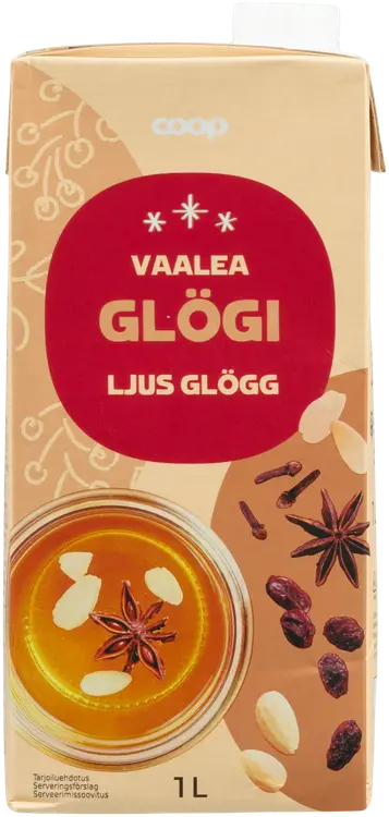 Coop vaalea glögijuoma 1l