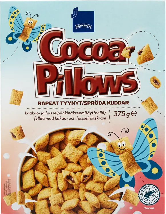 Rainbow Cocoa Pillows suklaatyynymuro 375 g
