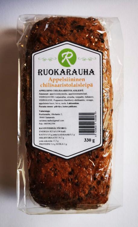 Ruokarauha appelsiininen chilisaaristolaisleipä 330 g