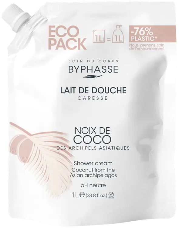 Byphasse suihkusaippua kookos 1L