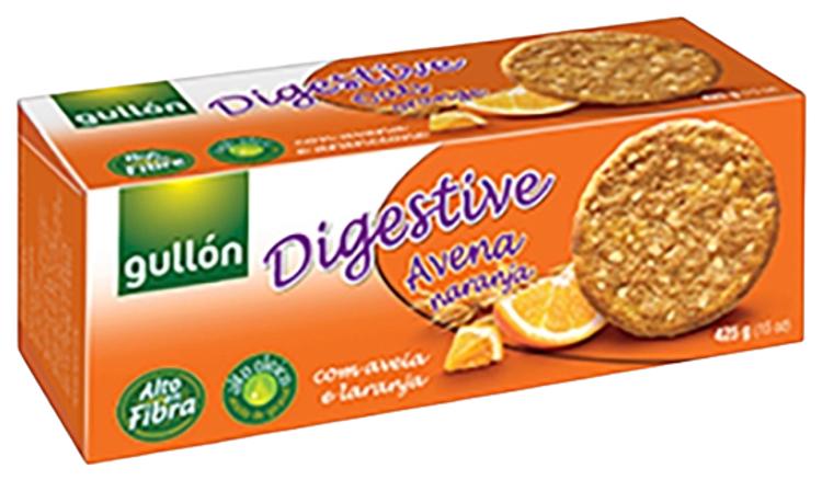 GULLON Digestive küpsised kaera ja apelsini 425g