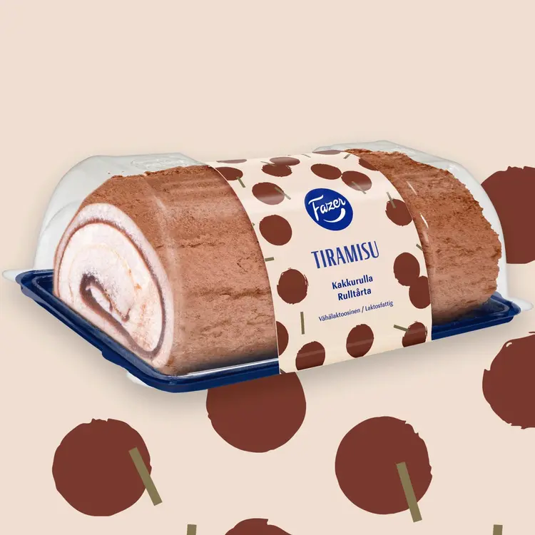 Fazer Tiramisu-kakkurulla 450g