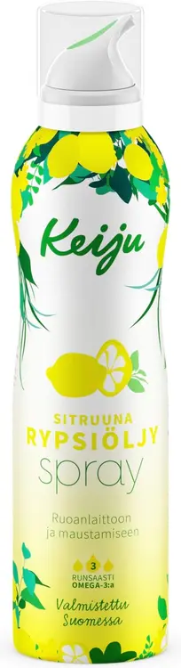 Keiju sitruuna rypsiöljyspray 200 ml