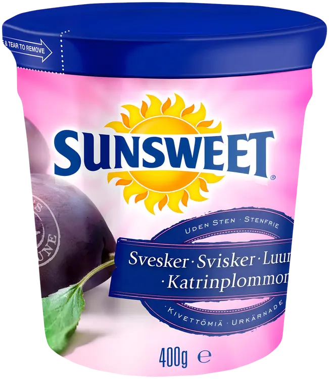 Sunsweet Isoja kivettömiä luumuja 400g