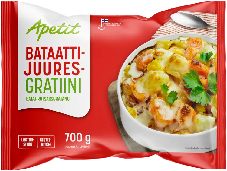Apetit Bataatti-juuresgratiini pakaste 700g
