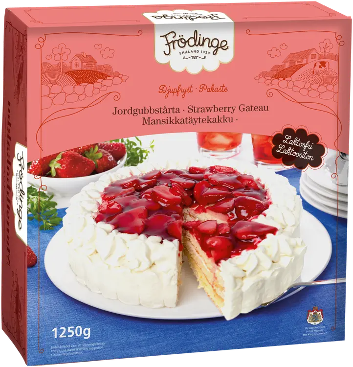 Frödinge laktoositon mansikkakakku 1250g