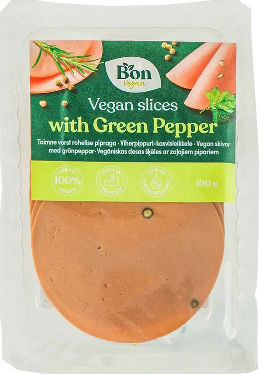 Bon Soya 100g soija-viherpippurileikkele