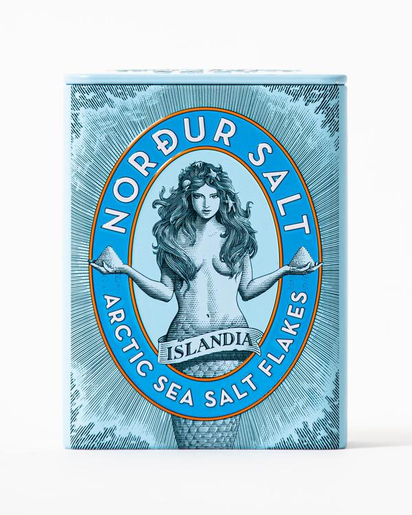 Nordur Salt 250g Artic Sea Salt Flakes Tin