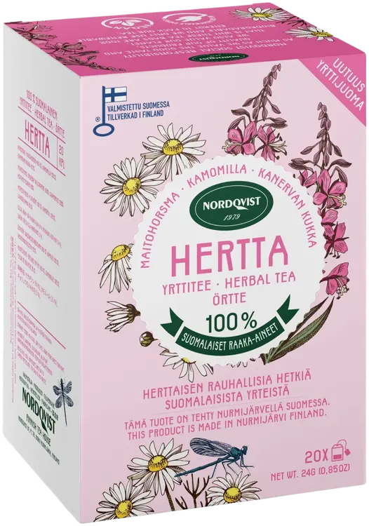 Nordqvist Hertta yrttitee 20 x 1,2g