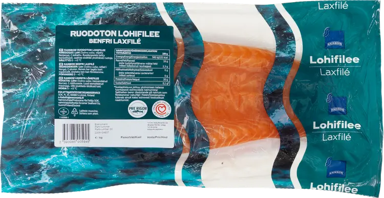 Rainbow lohifileepala 400-600g vac
