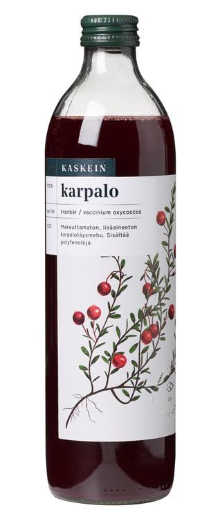 Kaskein karpalotäysmehu 0,5l