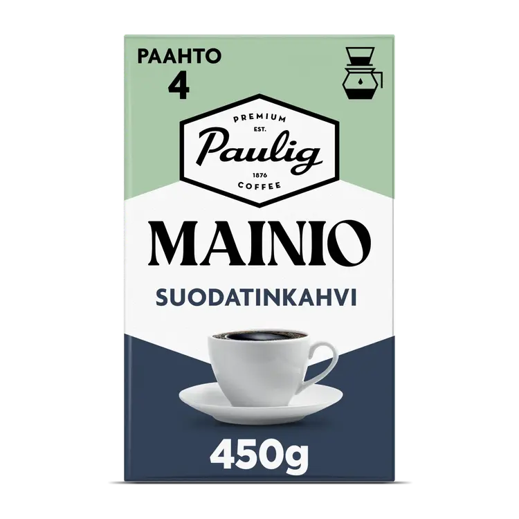 Paulig Mainio suodatinjauhettu kahvi 450g