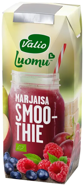 Valio Luomu™ smoothie 2,5 dl marjaisa