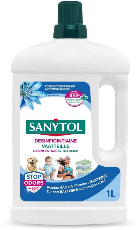 Sanytol Active Fresh desinfiointiaine vaatteille 1l