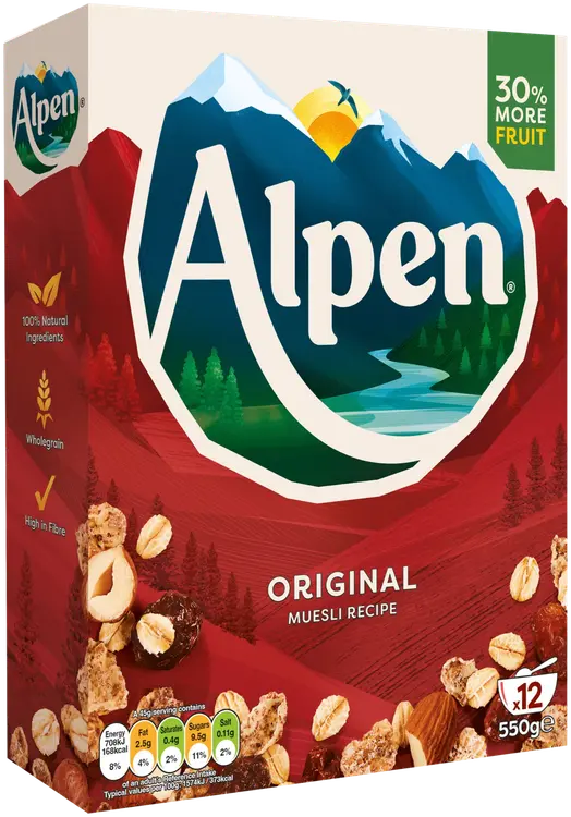 Alpen Original 550 g mysli