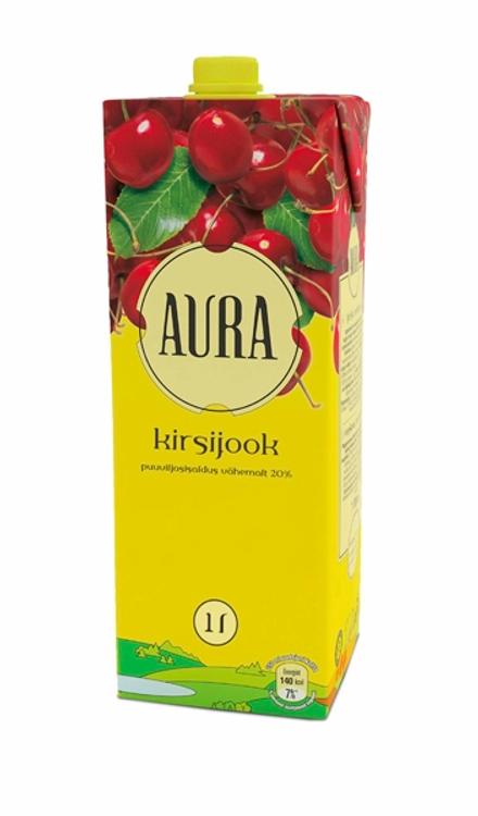 Aura kirsijook 1L