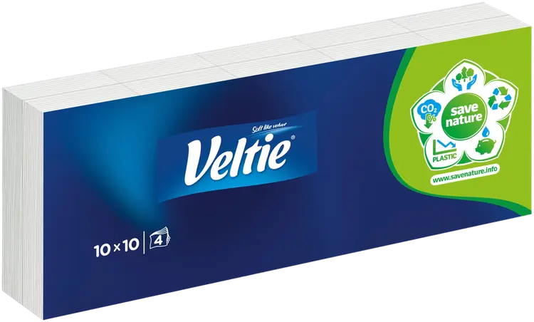 Veltie nenäliina Original 10x10 kpl