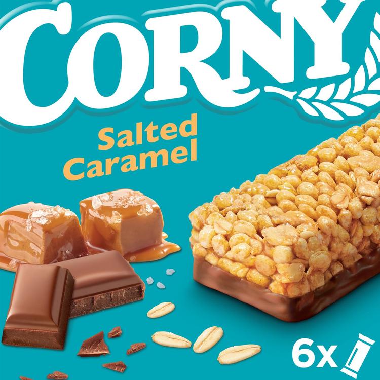 Corny Salted Caramel välipalapatukka 6x23g