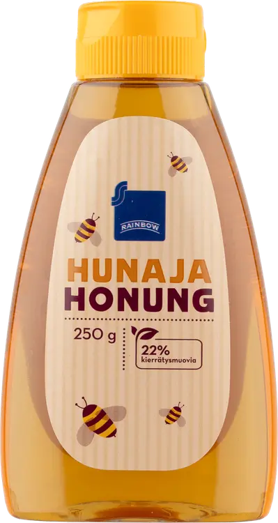 Rainbow juokseva hunaja 250 g
