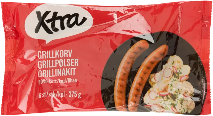 Xtra grillinakit 375 g